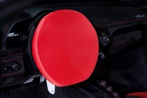 Steering wheel cover